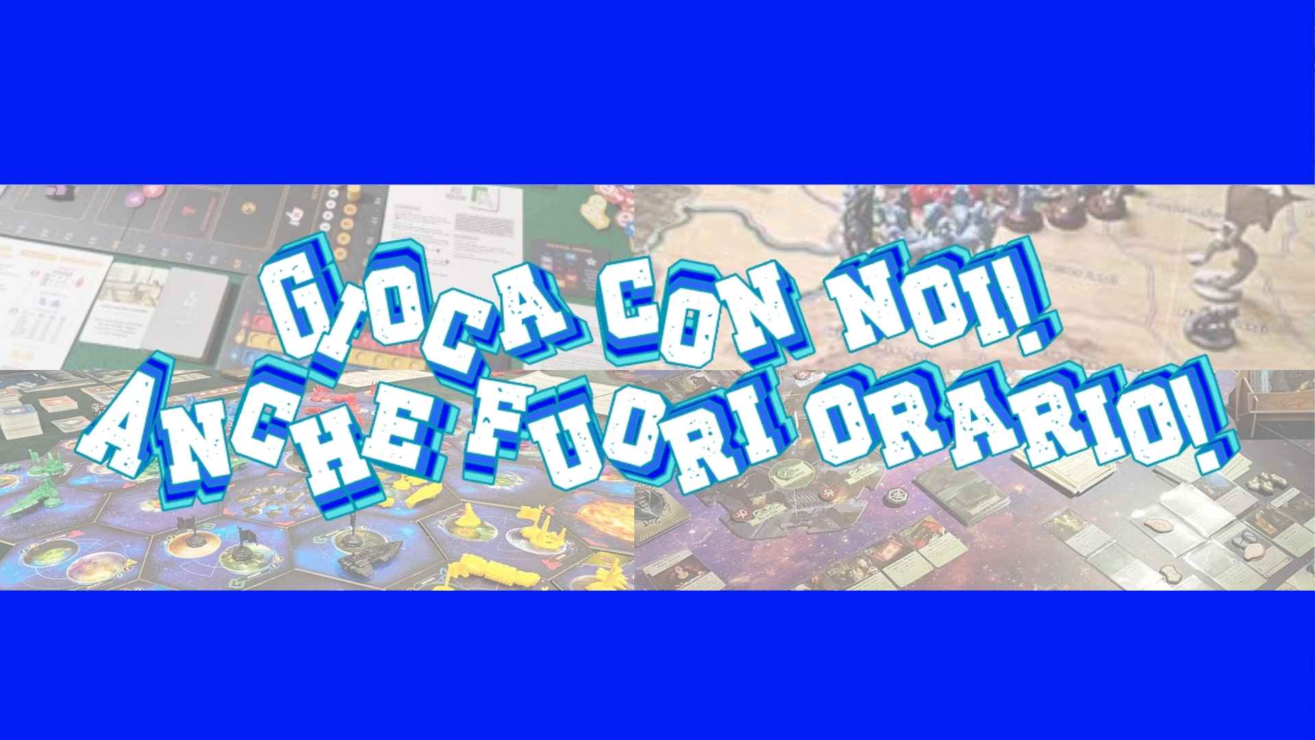 Gioca con noi… anche fuori orario!