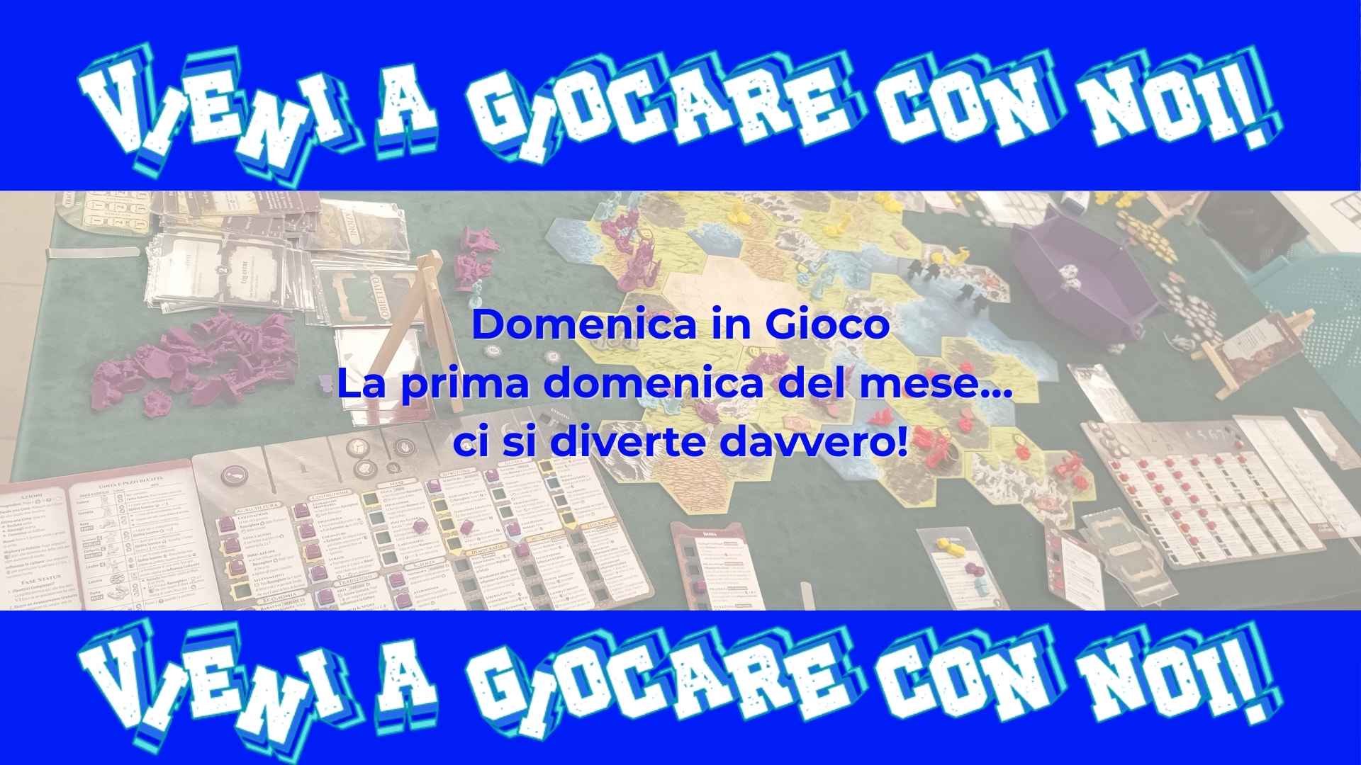 Domenica in Gioco: un nuovo appuntamento per scoprire, giocare, condividere