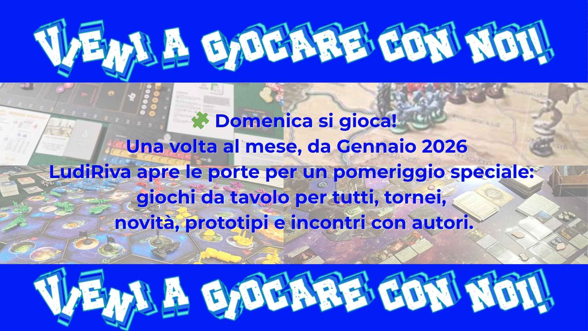Domeniche da Tavolo – Un pomeriggio per giocare, scoprire, incontrarsi